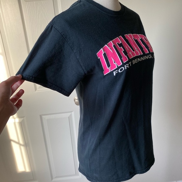 Gildan | U.S. Army | “Infantry” | Fort Benning, GA|Women’s Short-Sleeve T-Shirt - Picture 7 of 12